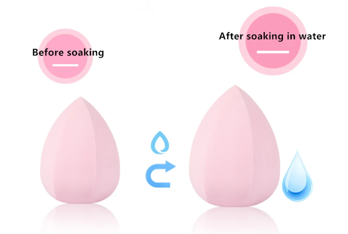 1 шт. Новая модная губка для макияжа основы косметическая косметики с водой
