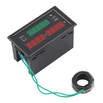 

Superior High QAC80-300V 100A Digital LED Current Voltage Tester Meter Electric Energy Power Factor Detection with CT