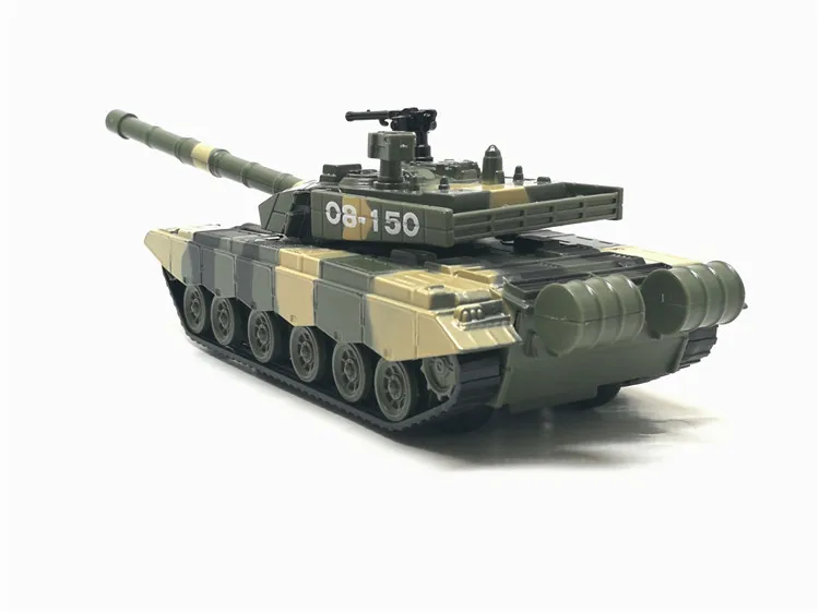 Новая модель танка T99 из 1:32 сплава Военный танк игрушки металла с музыкой детские