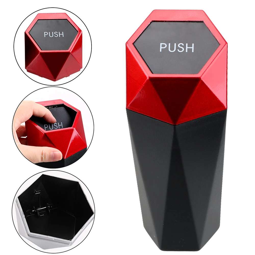 YOSOLO Portable Mini Trash Bin with Lid