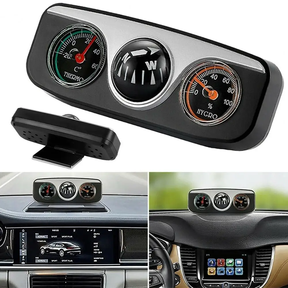 New Multi-functional Compass Dash Mount Navigation Direction Digital Auto Car Thermometer Hygrometer for Boat Truck |
