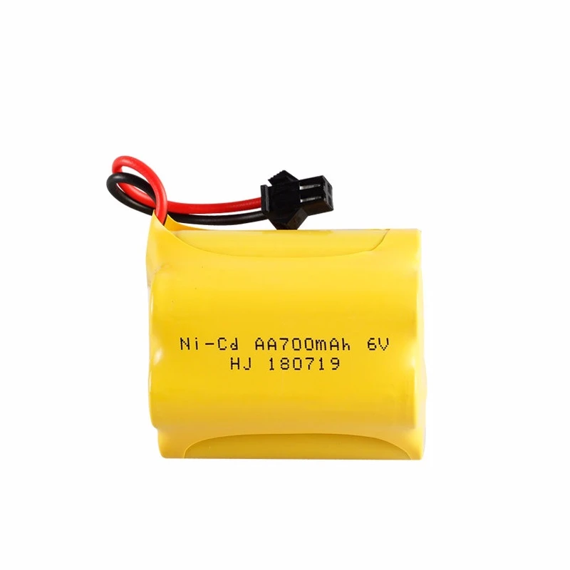6v 700mAh батарея + зарядное устройство для RC автомобилей Роботы танки грузовик