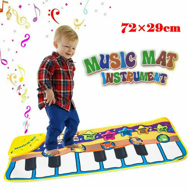 Baby Music Pad Children Crawling Piano Carpet Education Music Toys Keyboard Musical Dancing Mat 1