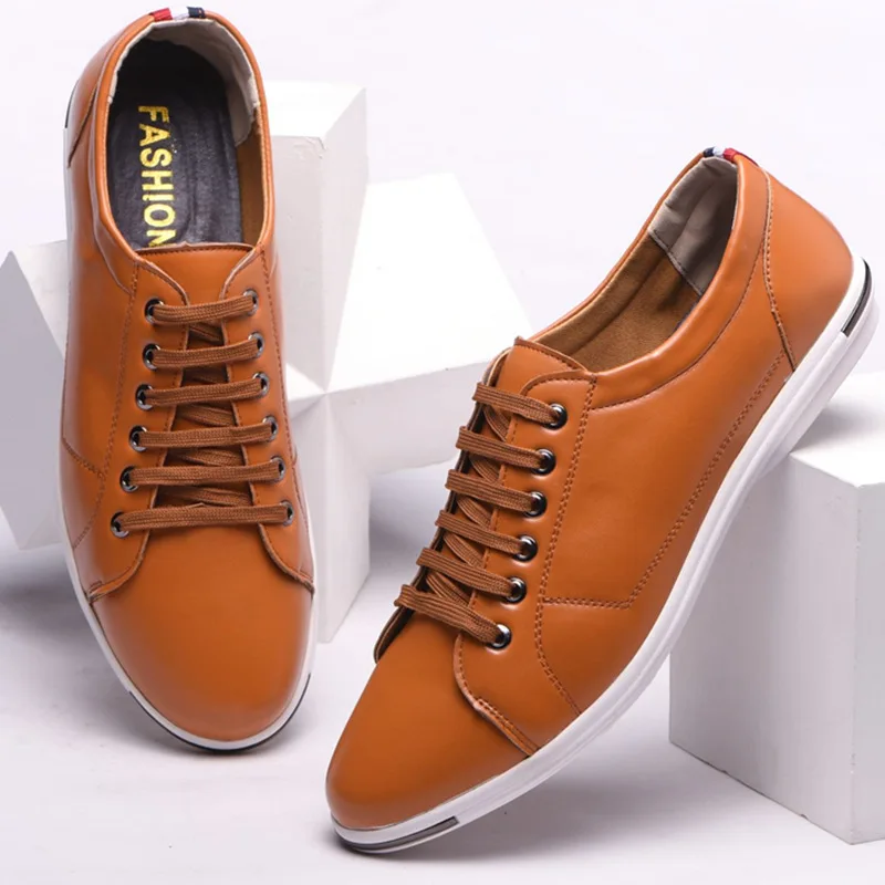 

Large Size Men Real Leather Shoes Man Casual Shoe Big Size