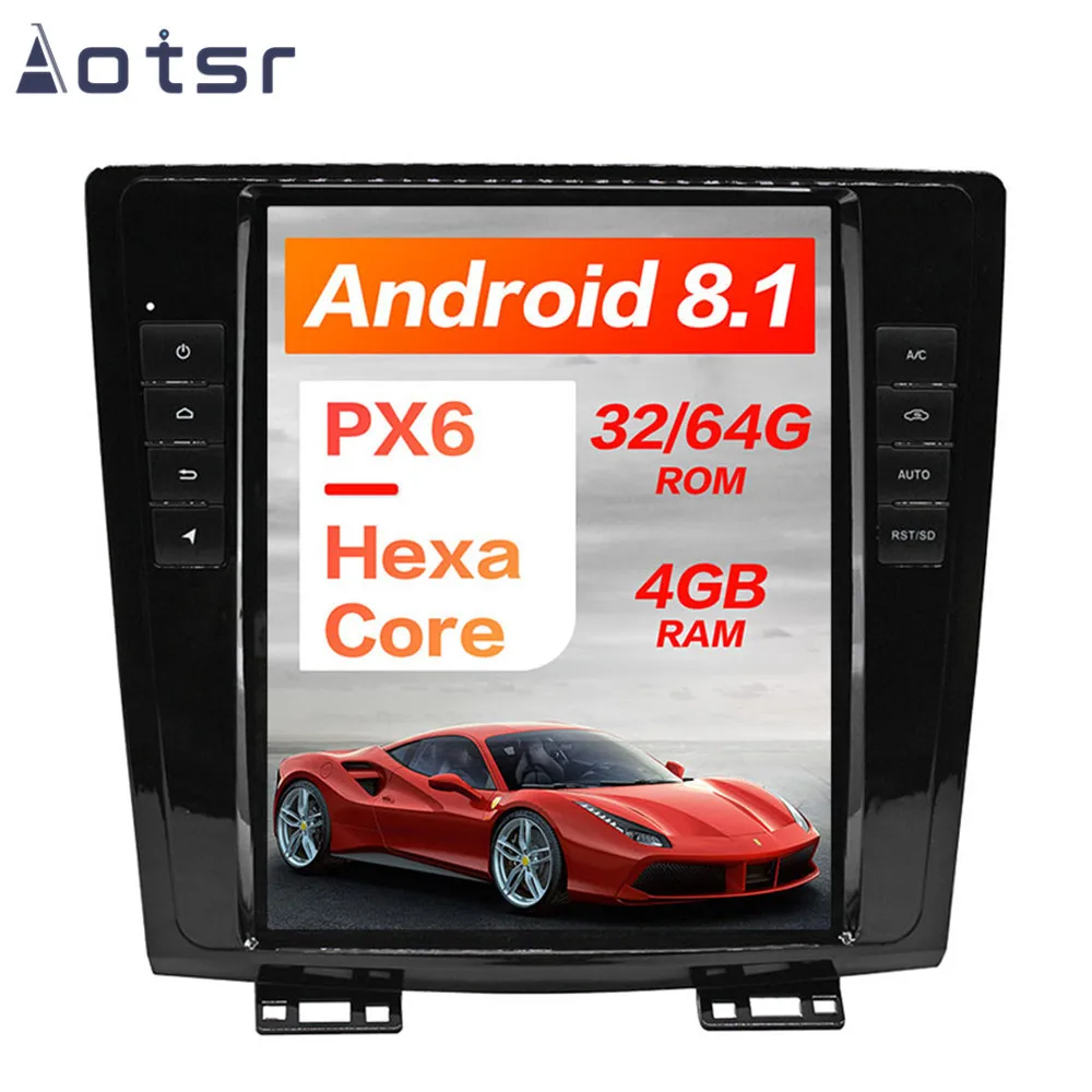 Tesla style px6 Android 8,1 4+ 64G Автомобильный dvd-плеер gps навигация для GREAT WALL Haval H6+ мультимедиа аудио радио рекордер