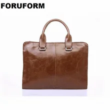 Дизайнерские Сумки-мессенджеры из искусственной кожи в стиле ретро, деловые мужские портфели, модные мужские дорожные сумки для ноутбука, LI-091