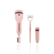 1/2/3PCS Eyelash Curler Eyebrow Brush Eyelash Comb 2 in 1 Telescopic Eye Lashes Curling Clip Nature Curl Style Beauty Tools