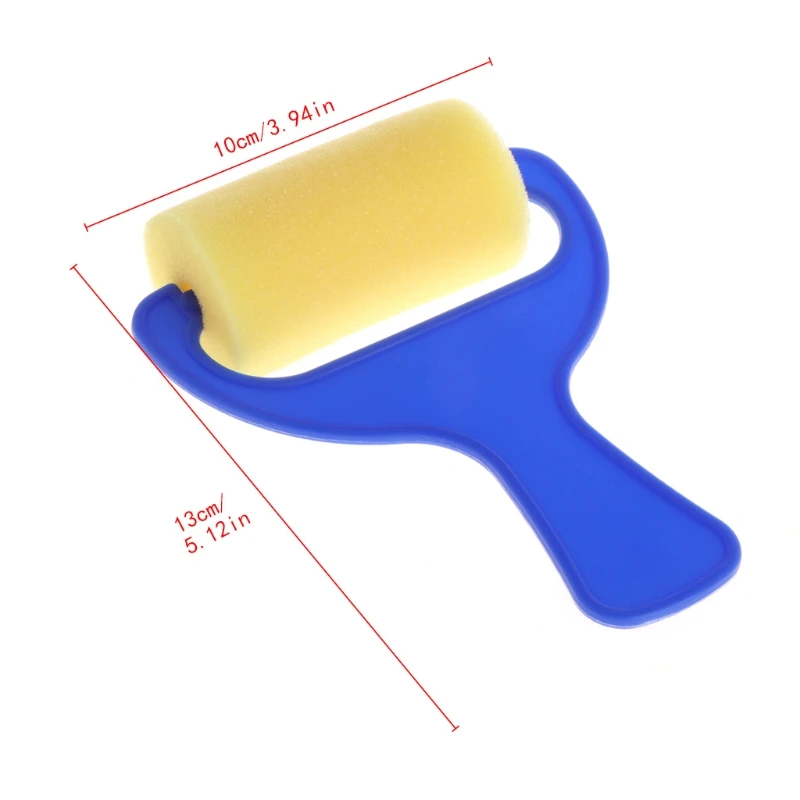 

Sponge Painting Brush Kids Painting Toy Foam Roller Plastic Early Learning Tool