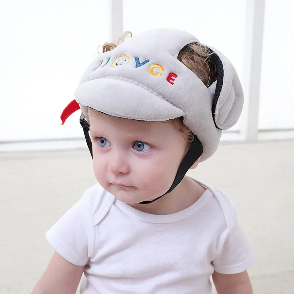 Детская шапка, защитный шлем, для мальчиков и девочек, анти-столкновения, спортивная мягкая шапка, для младенцев, для малышей, безопасная Кепка для прогулок, шапка для детей# 3F