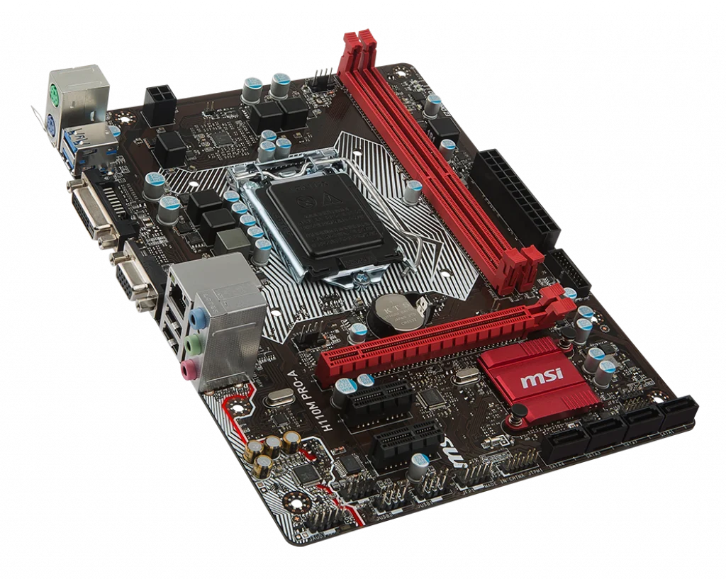 best budget pc motherboard For MSI H110M PRO-D Desktop motherboards LGA 1151/DDR4 For Intel H110 supports 6/7 SATA III Original Used motherboard set budget pc motherboard