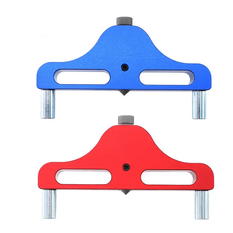 

95mm Woodworking Center Finder Hand Tools For Gauge Marking Layout Easy Red Blue