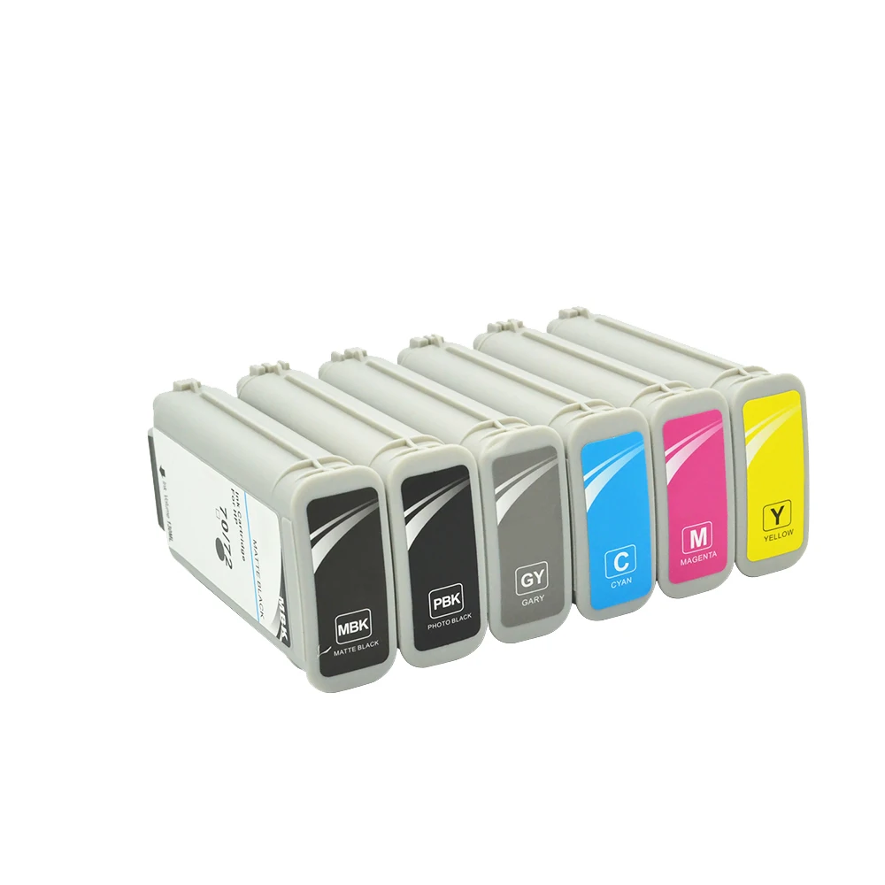 Картридж с чернилами PFI102 PFI 102 для Canon IPF500 IPF510 IPF600 IPF610 IPF700 IPF710 IPF605 6 шт.|Чернильные