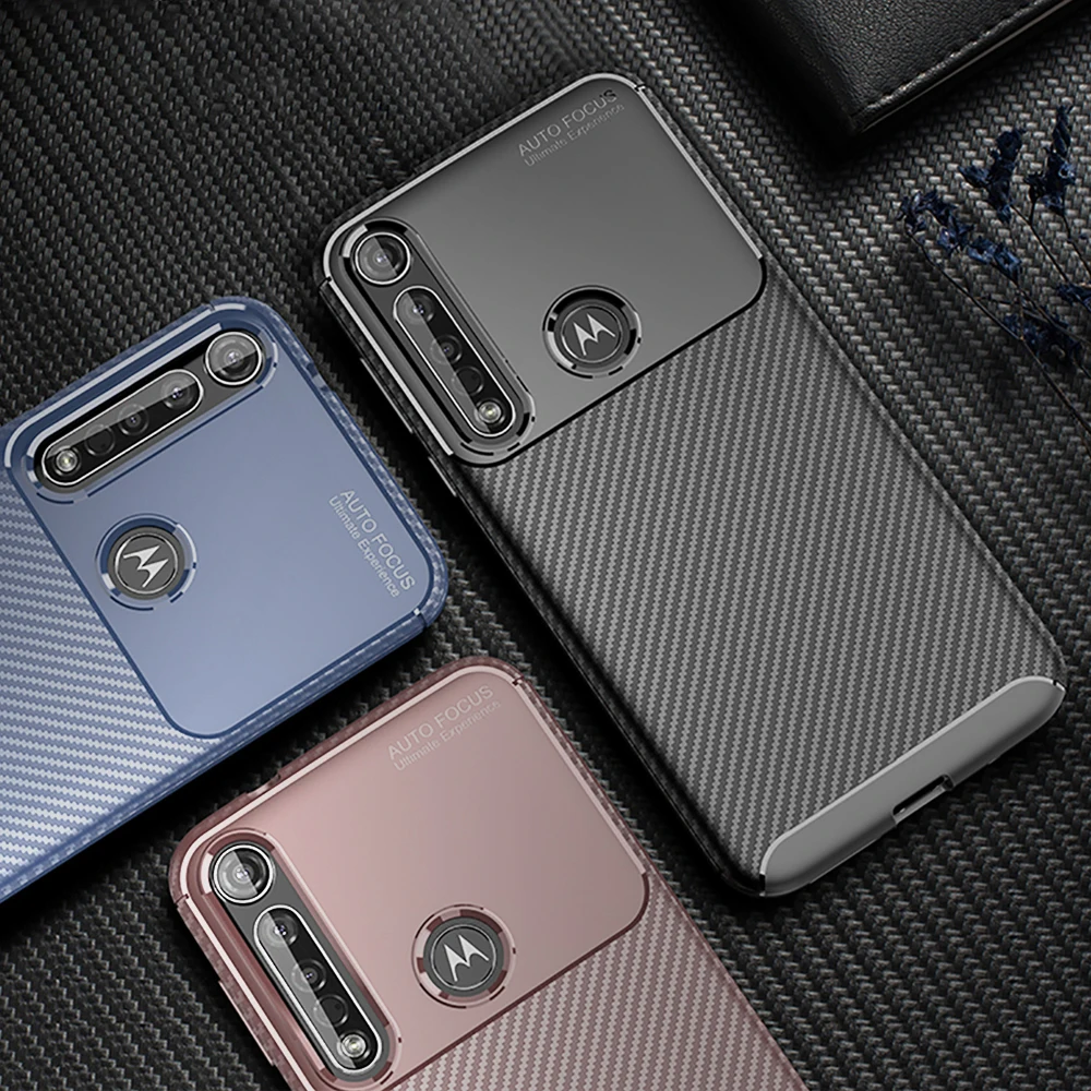 Противоударный матовый чехол из мягкого ТПУ для Motorola Moto E6 plus play G8 power Plus чехлы