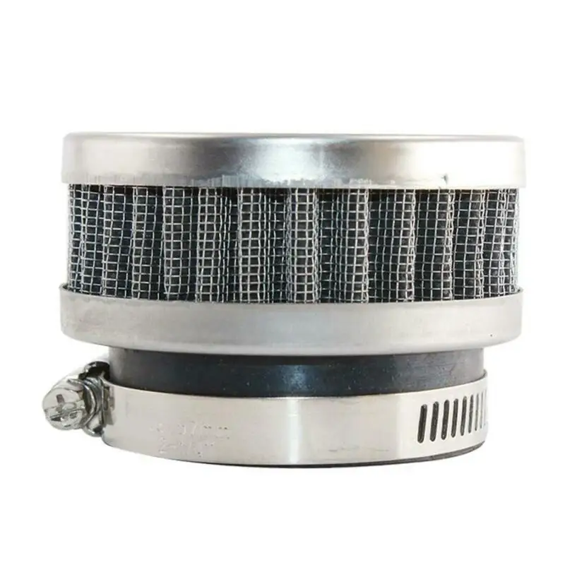 Запасной комплект воздухозаборного фильтра для мотоцикла 48 мм-52 мм Очиститель+ зажим из нержавеющей стали аксессуары для воздухозаборника мотоцикла