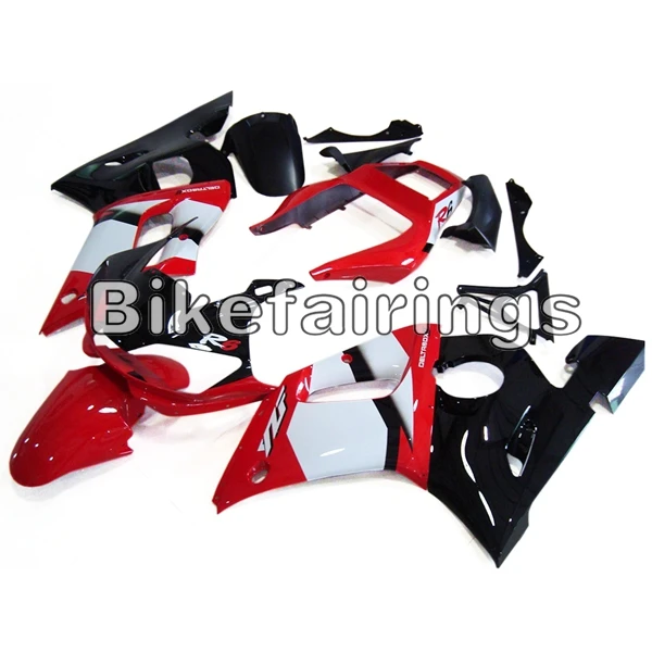 Sportbike капоты для Yamaha YZF-600 R6 1998 1999 2000 2001 2002 R6 впрыска ABS полный белого Красного и черного цветов чехлы