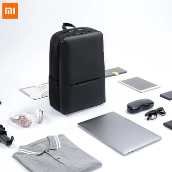 

New Original Xiaomi Classic Business Backpack 2 Generation Level 4 Waterproof 15.6inch 18LOutdoor Travel Bag Laptop Shoulder Bag