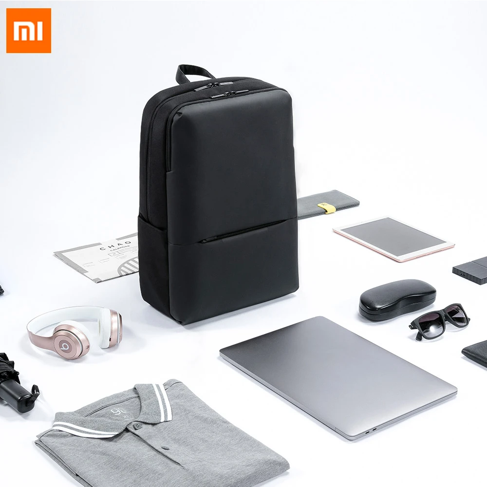 Najtaniej Nowy oryginalny Xiaomi klasyczny plecak biznesowy 2 generacji poziomie 4 wodoodporna 15.6 cal 18LOutdoor torba podróżna torba na laptopa torba na ramię torba