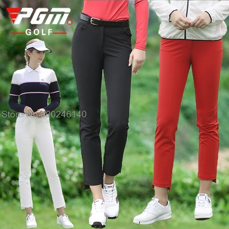 Pgm Golf Clothes Women High Elastic 