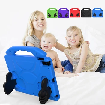 

Case Kids for Ipad Pro 10.5 Case 2019 EVA Shockproof Kids Thumb Stand Cover for Ipad for Ipad 7th Generation Case 2018 Funda