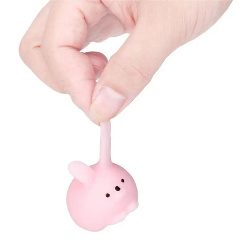 20 шт. мини-сжимающая игрушка мягкое Mochi мягкие игрушки для снятия стресса Kawaii животные мягкие игрушки для декомпрессии уплотнение Осьминог кролик# N20