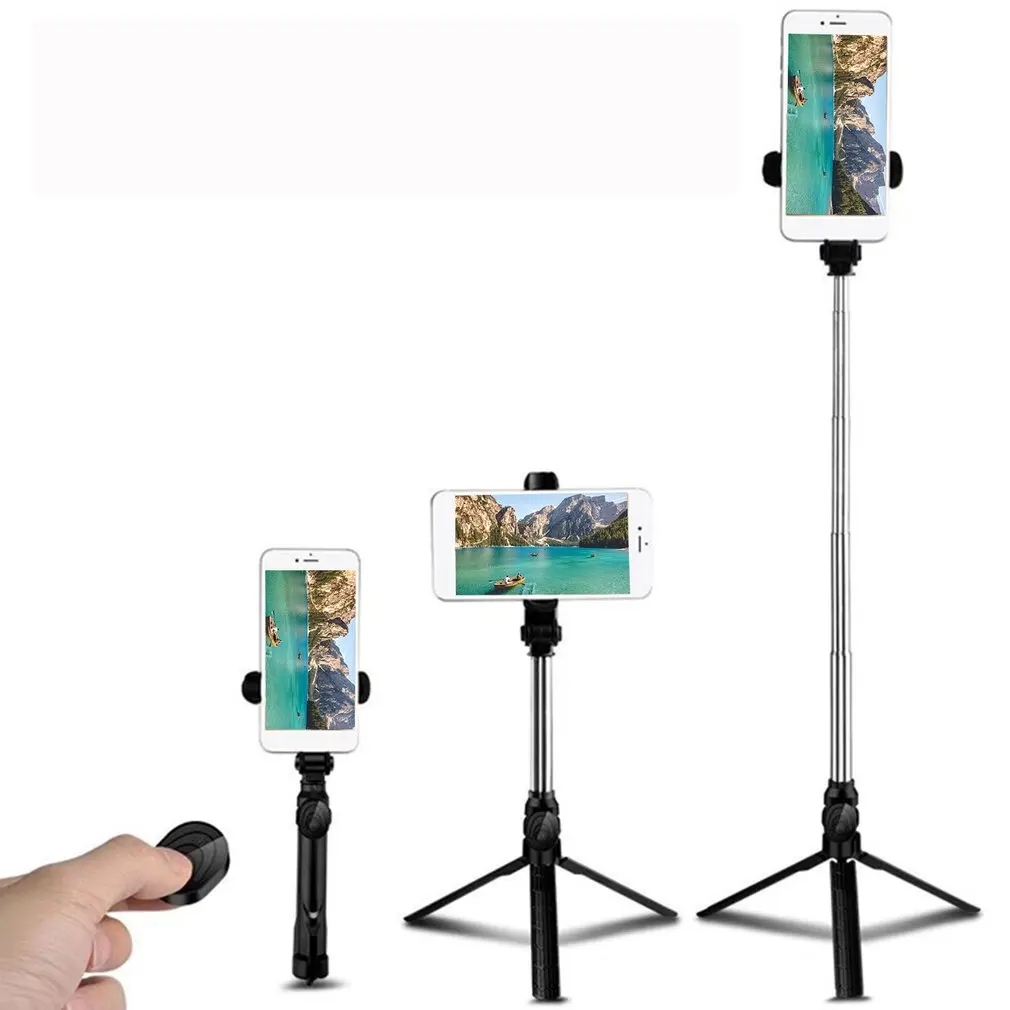 3 in 1 Extendable Monopod Tripod Wireless Bluetooth Remote Shutter Selfie Stick For Iphone Huawei Samsung Xiaomi 3 in 1 Extendable Monopod Tripod Wireless Bluetooth Remote Shutter Selfie Stick For Iphone Huawei Samsung Xiaomi