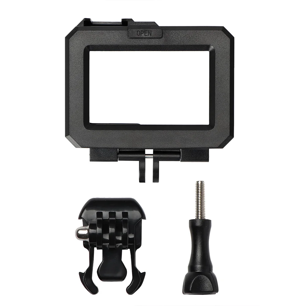 Водонепроницаемый пластиковый чехол для GoPro Hero 9 Черный Защитный дайвинга