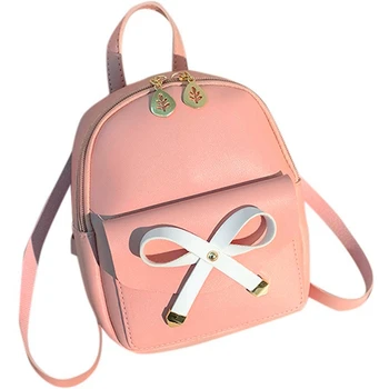 

Small Fresh Cute Shoulder Small Backpack Travel Shoulder Diagonal Mobile Phone Bag Pink
