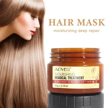 

Magical Treatment Mask Hair Repairs Conditioner Damage Hair Scalp Treatment Root Tonic Keratin Hair care Mask 60ML