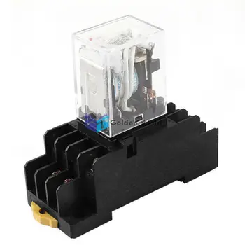 

HH53PL 3PDT DIN Rail Electromagnetic Power Relay Coil AC 110/120V 11 Pin 35mm