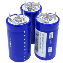 1Pc Component Capacitor 2.7V 350F 35x60mm Replace Blue For Maxwell Capacitor through Universal Orifice Accessories Electrical