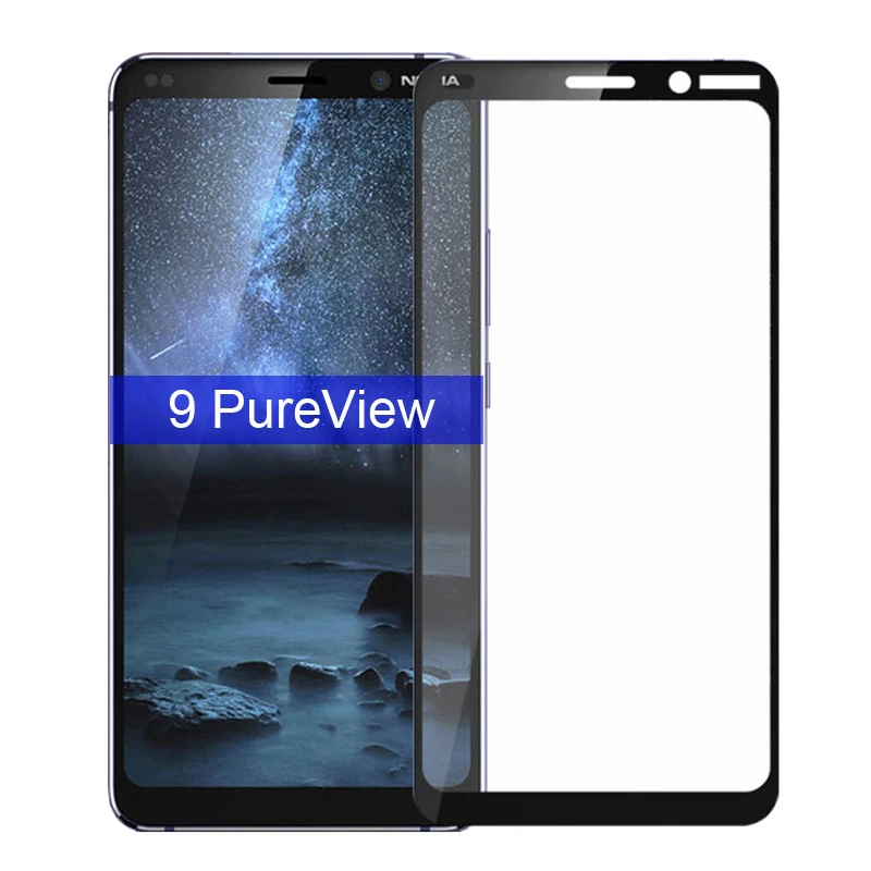 2 шт для Nokia 9 PureView Закаленное стекло протектор экрана Защитная крышка на Nokia9 pelicula