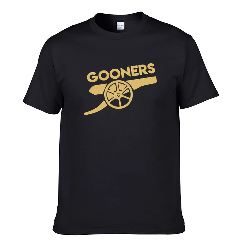 Arsenal F. C The Gooners Футболка Мужская хлопковая футболка Летняя Хлопчатобумажная новая