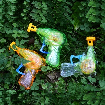 

Bubble Blower Machine Toy Kids Funny Soap Water Bubble Gun Cartoon Water Gun Gift For Children Manual Gun Blower Randoms