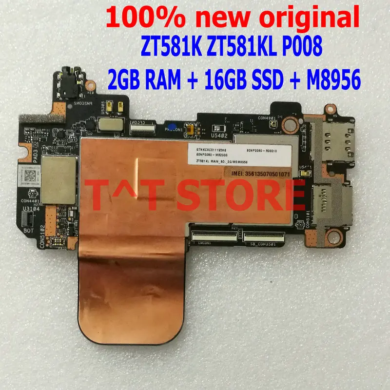 Новый оригинальный для ASUS ZenPad Z8 ZT581KL ZT581K P008 планшетный ноутбук материнская плата