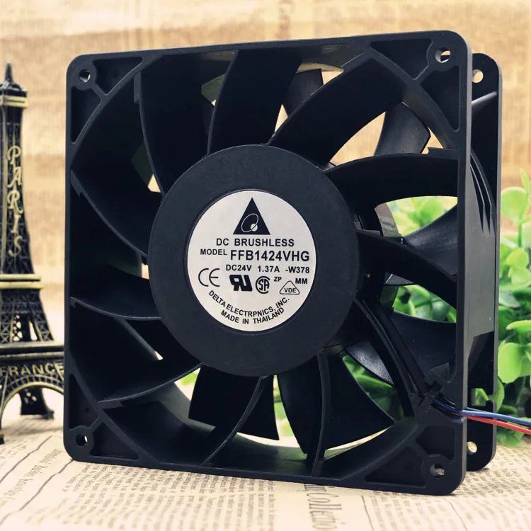 Для Delta FFB1424VHG 14050 14 см 24V 1.37A большого объема грубый инвертор вентилятор