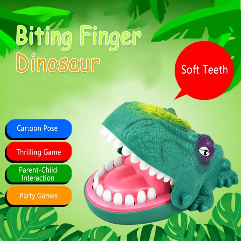 Jogo de Tabuleiro Brinquedo de Crocodilo Engraçado Boca Dentista Brinquedo Jacaré Crocodilo Mordendo Dedo Família Jogo Pai Novidade Mordaça Brinquedos 4 Brinquedos e hobbies