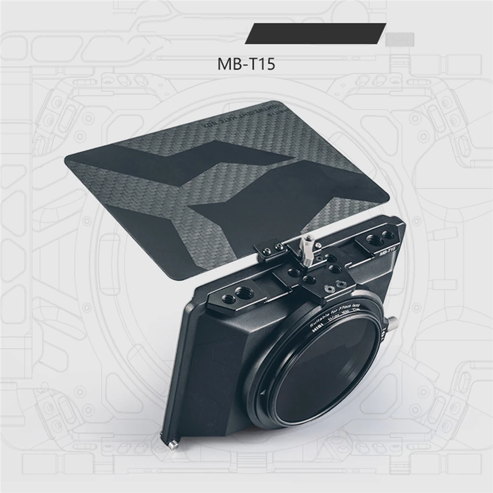 Для Tilta Новый Портативный мини киносъемки с непрерывным изменением MB T15 для