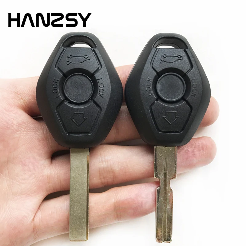 Remote Car Key Fob Case for BMW 1 3 5 6 7 Series X3 X5 Z3 Z4 HU92 Blank Blade