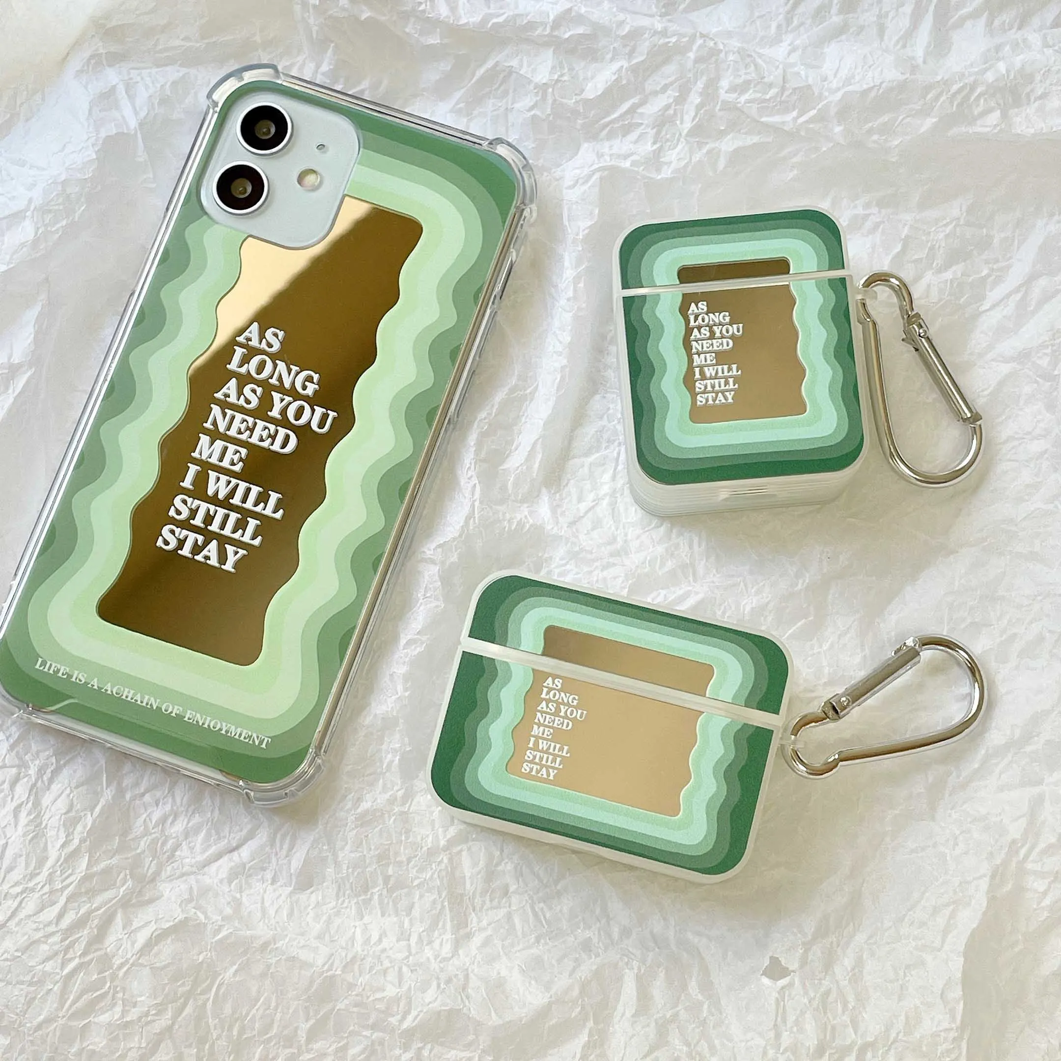 Airpods Pro Case Keychain Mirror Case Apple Airpods 2 Airpods Pro 3