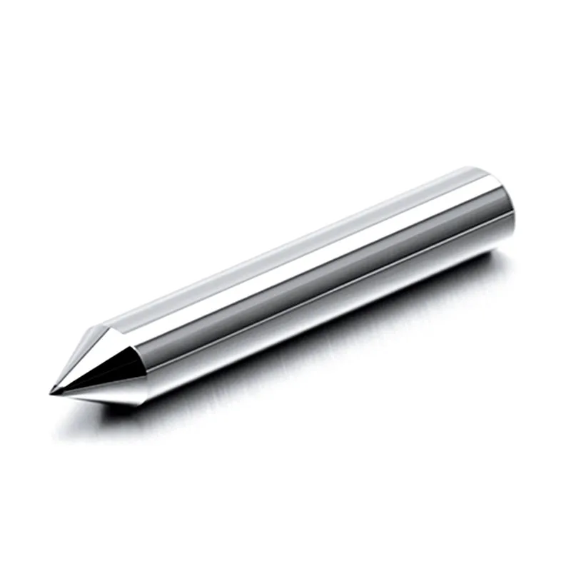 4.76mm Shank Diamond Milling Cutter Engraving Bit Carving Pen Point Tools Cnc Metal Steel Stone dresser 60 90 degree 1pc