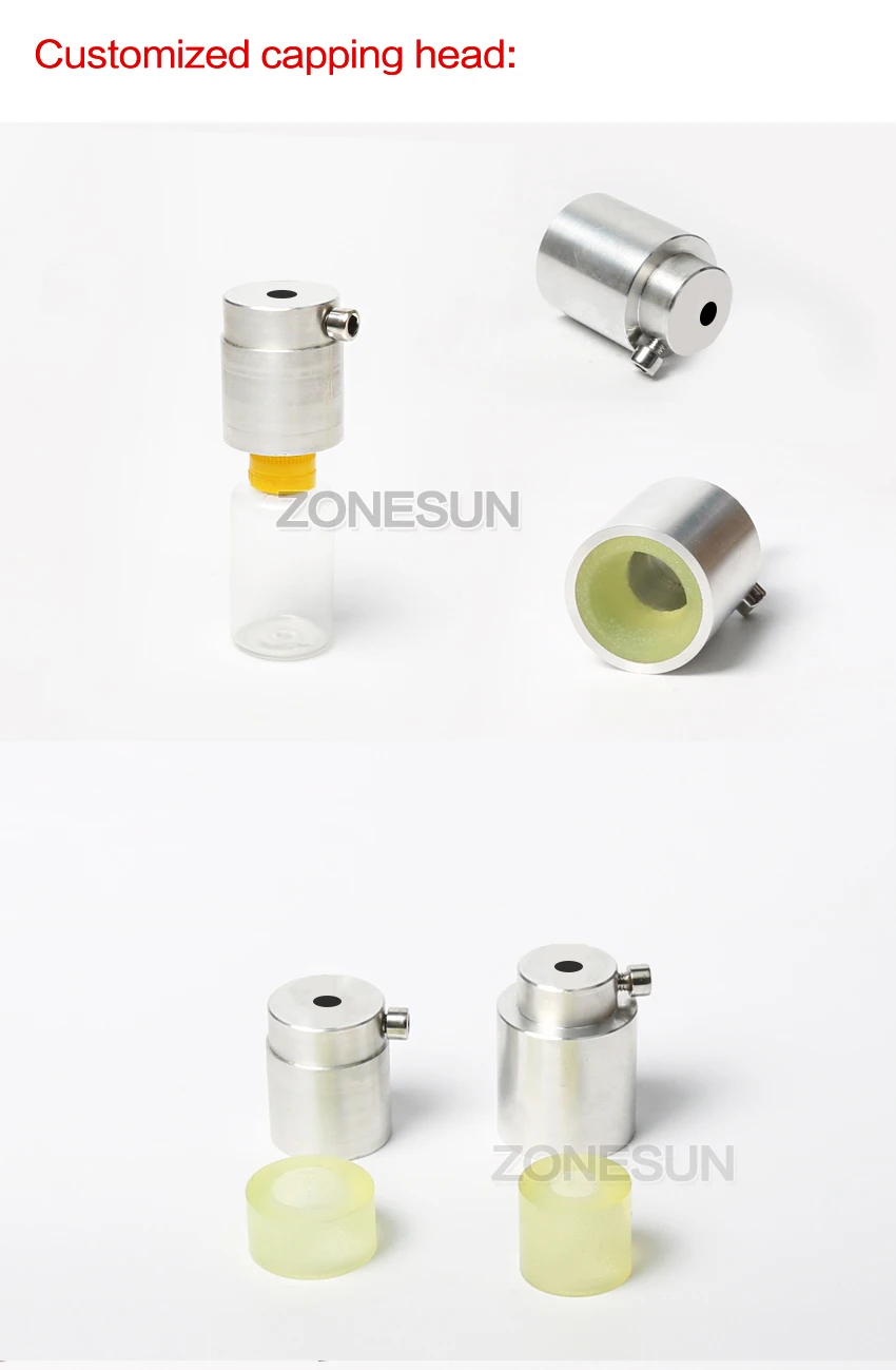 ZONESUN Capping Chuck Customized Spray Perfume Nail Polish Cap Chuck