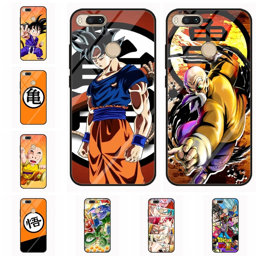 Dragon Ball Z Супер чехол из закаленного стекла для телефона Xiaomi mi 5X 5X5 5 дюймов s Xio A1 |