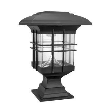 

Solar Power 3LED Fence Bollard Lamp Dual-use Beautiful White/Warm Light Outdoor Garden Yard Lawn Decorative Palace Light