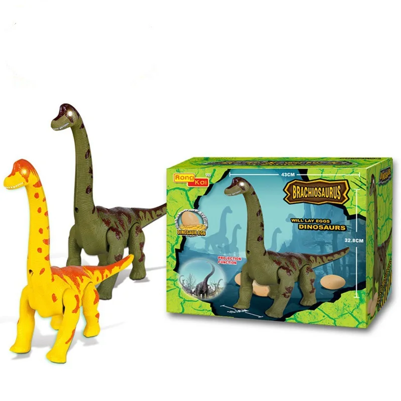 

Educational Toy Simulation Electric Dinosaur Model next Dinosaur Egg Walk Projection Lay Eggs of Wan Dragon English