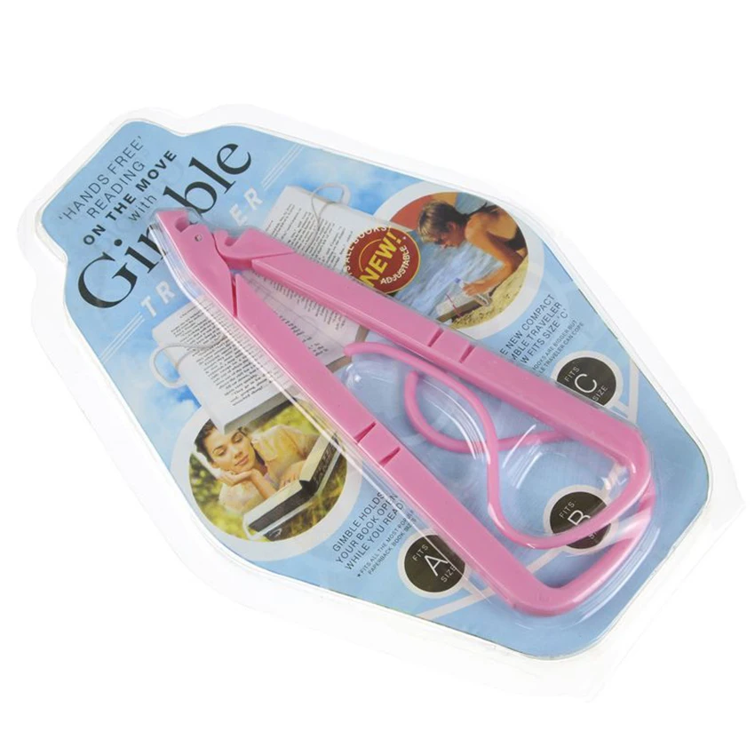 Soporte para libros, 1 unidad, soporte de lectura para revistas perezosas, marcapáginas, soporte creativo para páginas de libros para estudio y oficina|Sujetalibros| - AliExpress