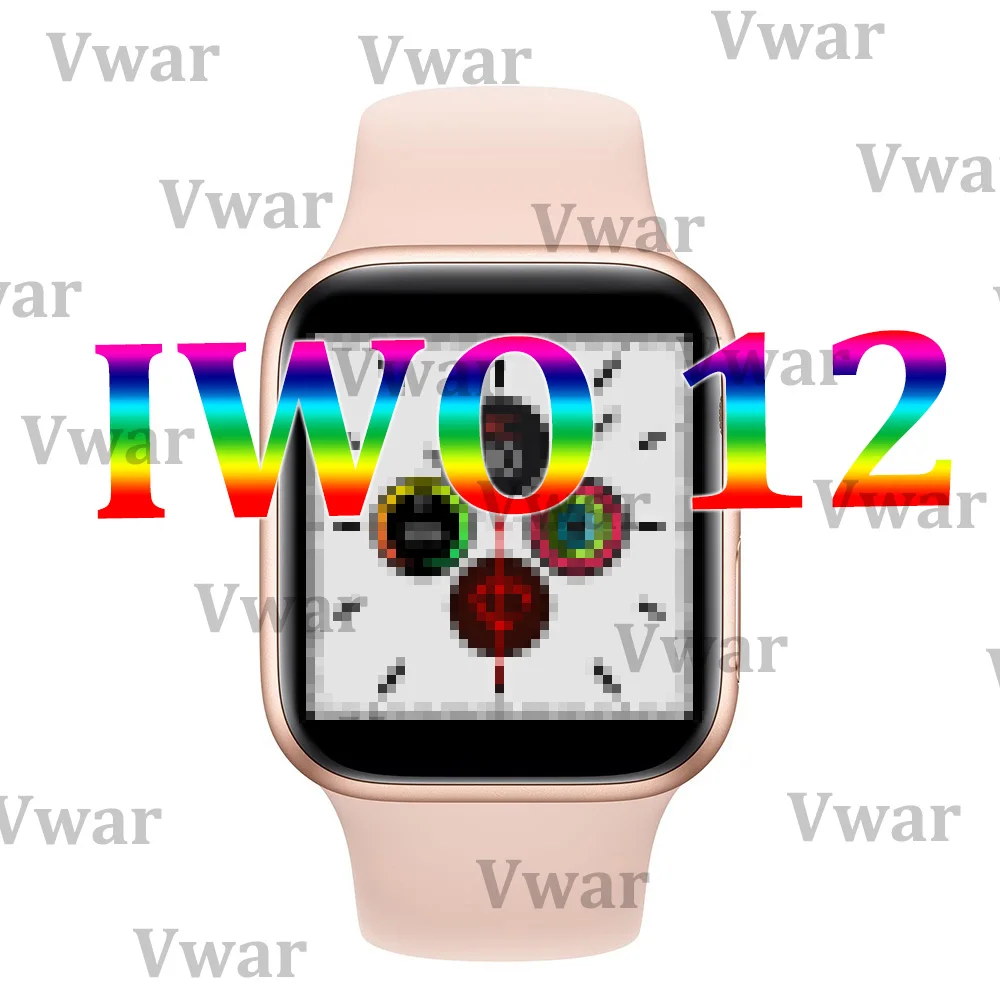 IWO 12 Bluetooth Smart Watch IP67 waterproof 1:1 40mm Case SmartWatch with Siri for Apple iOS Android Heart Rate ECG VS IWO 11 8