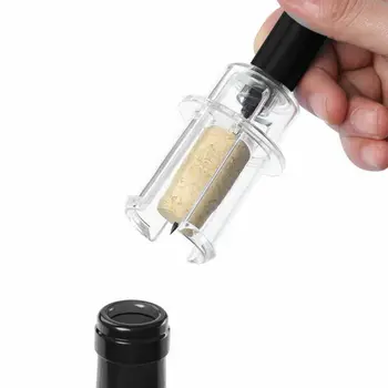 

Red Wine Bottle Opener Cork Remover Corkscrews Easy Air Pump Pressure Corkscrew Tool New Bar Tools