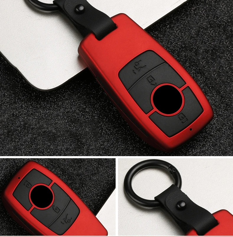 Cover chiave telecomando per Mercedes Benz 2017 2018 E Serials E300 E200 E220 Maybach S320L S450 S350 W204 W210 W124 W203 - H95e8cff6b4994028bcdc4d3450bc669eI