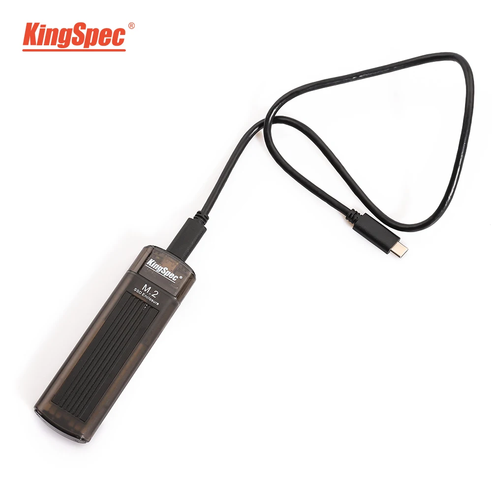 KingSpec M.2 NVME SSD корпус PCIe 3,0 ssd жесткий диск Корпус для внешнего жесткого диска для M.2 PCIe nvme SSD твердотельный накопитель
