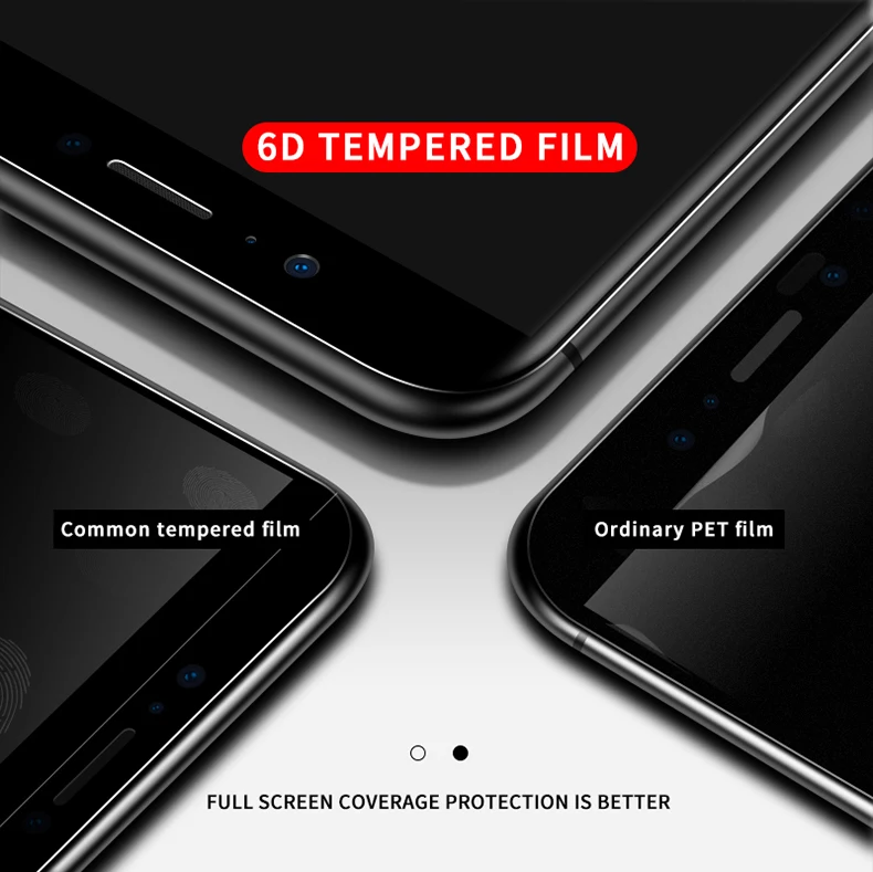 6D защитное стекло на huawei P Smart стекло полное покрытие huawei P Smart защита экрана закаленное стекло